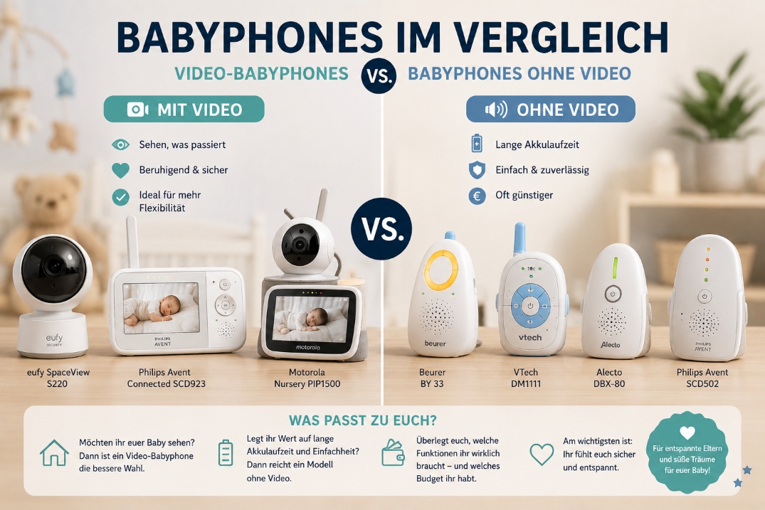 Babyphone kaufen der Vergleich für alle Mamas die mehr Sicherheit wollen